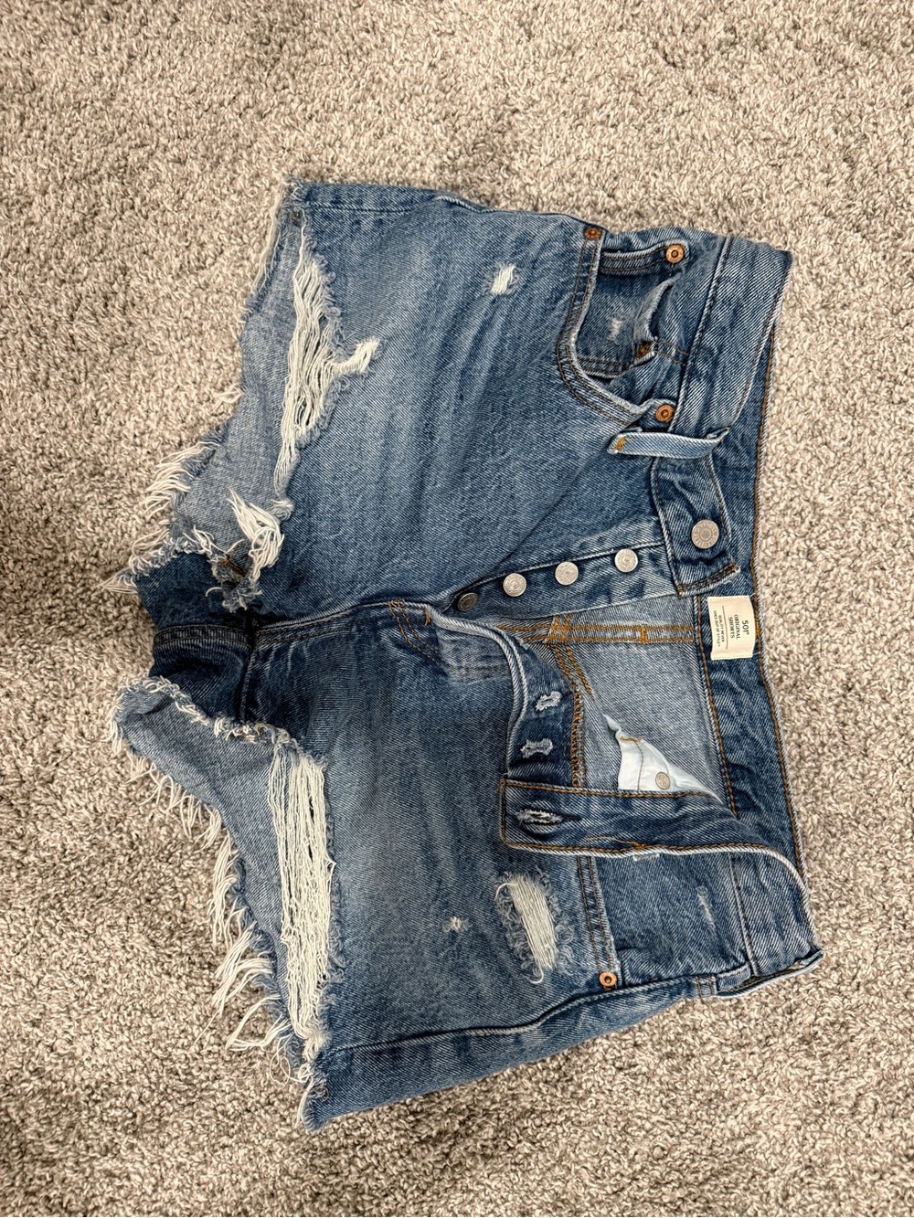 Brand New w/o tags Levi’s 501 Denim Shorts - Blue